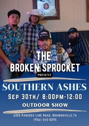 Image post by @SouthernAshesMusic on Facebook