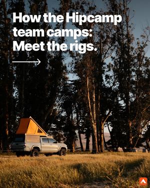 Image post by @hipcamp on Instagram