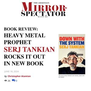 Image post by @serjtankian on Instagram
