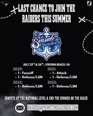 Image post by @raiderslacrosse on Instagram