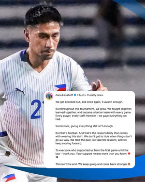 Image post by @onesportsphl on Instagram
