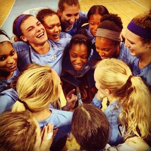 Image post by @uncvolleyball on Instagram