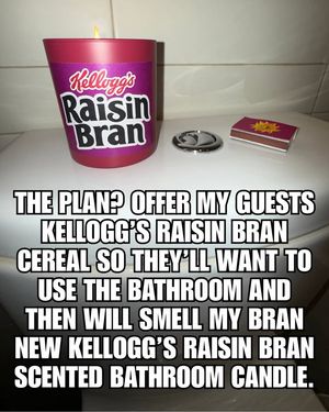 Image post by @KelloggsRaisinBran on Facebook
