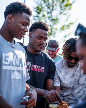 Image post by @gwufootball on Instagram