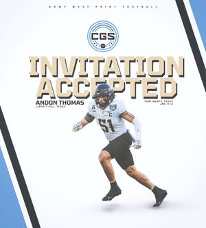 Image post by @ArmyWP_Football on Twitter