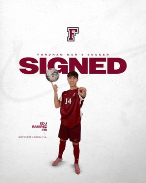Image post by @fordhamsoccer on Instagram