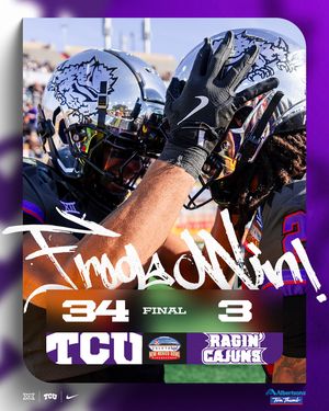 Image post by @tcufootball on Instagram