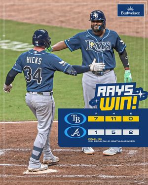 Image post by @RaysBaseball on Twitter