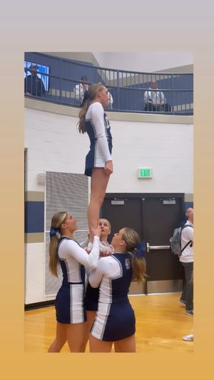Video post by @corner_canyon_cheer on Instagram