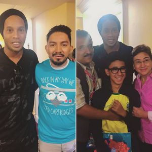 Image post by @ronaldinho on Instagram