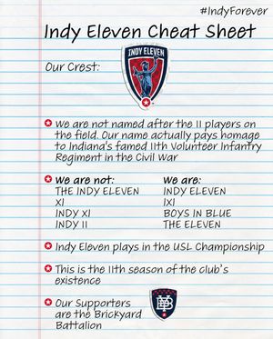 Image post by @IndyEleven on Twitter