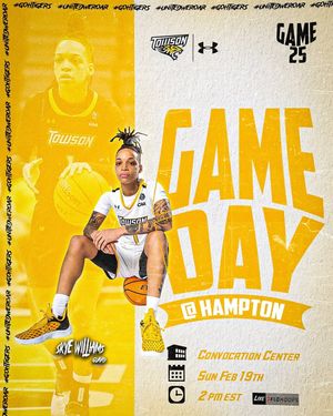 Image post by @towson_wbb on Instagram