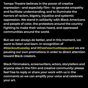 Image post by @tampatheatre on Instagram