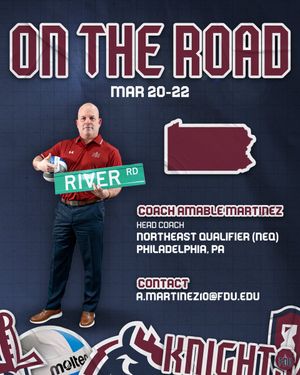 Image post by @FDUKnightsWVB on Twitter