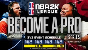 Image post by @NBA2KLeague on Twitter