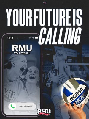 Image post by @rmuvolleyball on Instagram