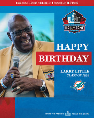 Image post by @profootballhof on Instagram