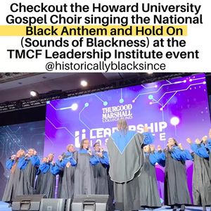 Image post by @historicallyblacksince on Instagram