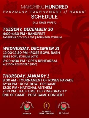 Image post by @marchinghundred on Instagram