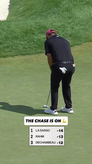 Video post by @livgolfleagueofficial on Facebook