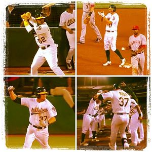 Image post by @athletics on Instagram