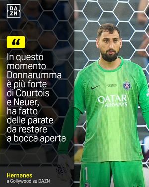 Image post by @dazn_it on Instagram