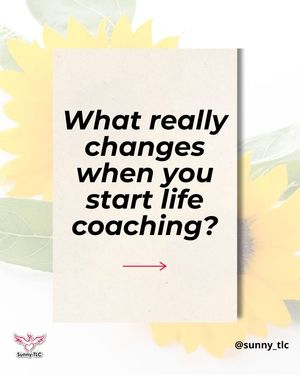 Image post by @sunnytransformationallifecoaching on Facebook