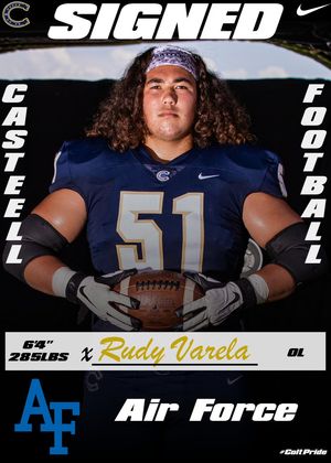 Image post by @CasteelFootball on Twitter