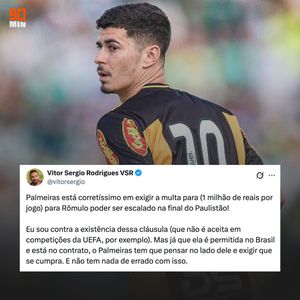 Image post by @90minbrasil on Instagram