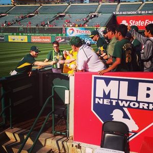 Image post by @athletics on Instagram