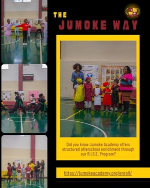 Image post by @jumokeacademy on Facebook