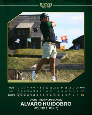 Image post by @uab_mgolf on Instagram