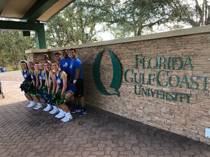 Image post by @fgcu_cheer on Instagram