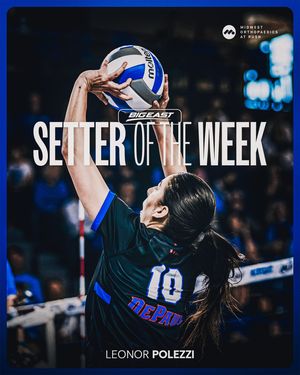 Image post by @depaulvball on Instagram