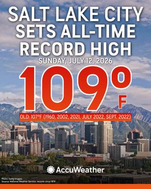 Image post by @accuweather on Twitter