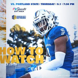 Image post by @sanjosestatefb on Instagram