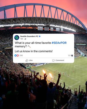 Image post by @soundersfc on Instagram