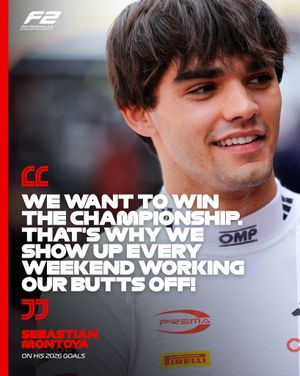 Image post by @formula2 on Instagram