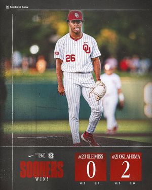 Image post by @OklahomaBaseball on Facebook