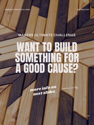 Image post by @makersultimatechallenge on Instagram