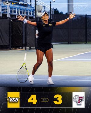 Image post by @vcuwtennis on Instagram