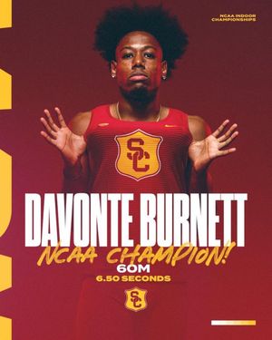 Image post by @usc_track_field on Instagram