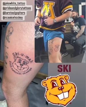 Image post by @everythingcollegehockey on Instagram