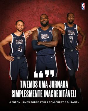 Image post by @nbabrasil on Instagram