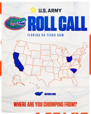 Image post by @FloridaGators on Twitter