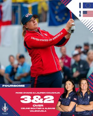 Image post by @SolheimCupUSA on Twitter