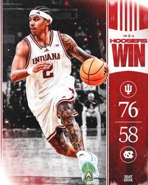 Image post by @IndianaMBB on Twitter/X
