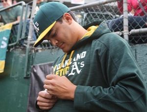 Image post by @athletics on Instagram