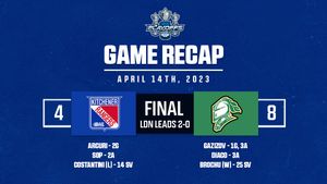 Image post by @OHLHockey on Twitter