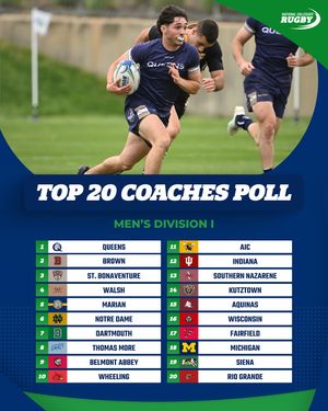 Image post by @nationalcollegiaterugby on Instagram